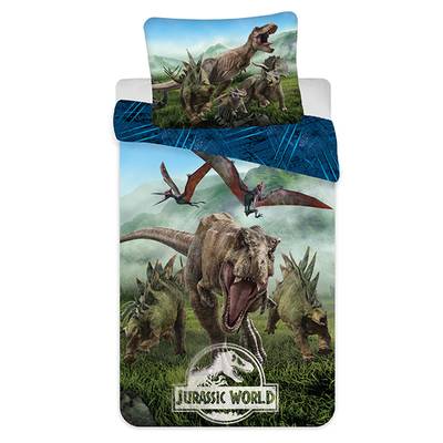 Jurassic World dekbedovertrek 140x200 - Forest