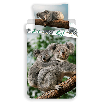 Koala dekbedovertrek 140x200