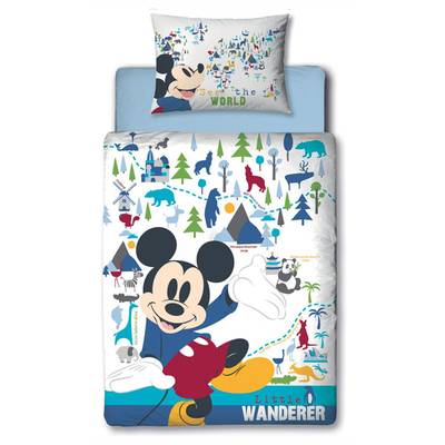 Mickey Mouse dekbedovertrek 120x150 - Wanderer