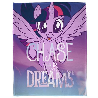 My Little Pony fleece deken - Chase your dreams